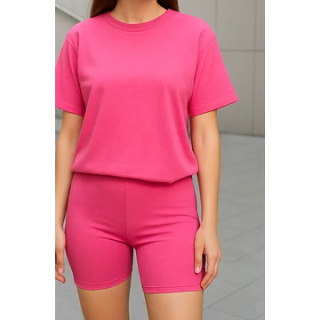 Rövidnadrágos szett - pink