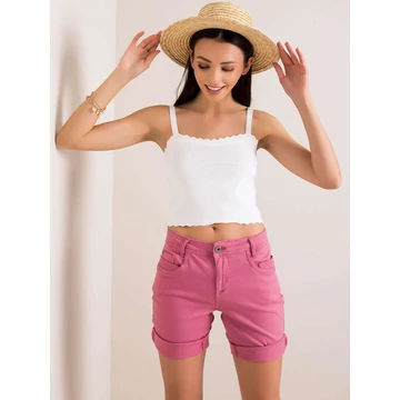 Fehér crop top