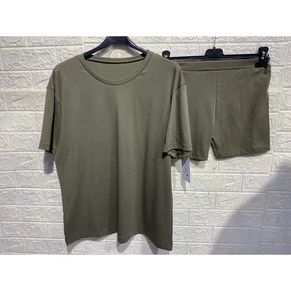 Rövidnadrágos szett - khaki