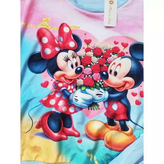 Mickey, Minnie plüss szabadidő szett - kék