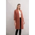 Átmeneti kabát/kardigán - rozsdabarna