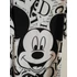 Mickey mintás ruha, tunika - fekete/fehér