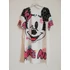 Mickey mintás ruha, tunika - fekete/fehér